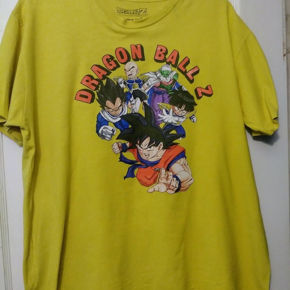 Yellow Ripple Junction Dragon Ball Z Tee L